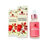 Mathakadara Pomegranate HA Face Serum bottle with premium skincare packaging and dropper applicator