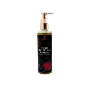 Mathakadara Delum Hair Growth Shampoo with pomegranate and biotin herbal hair care product
