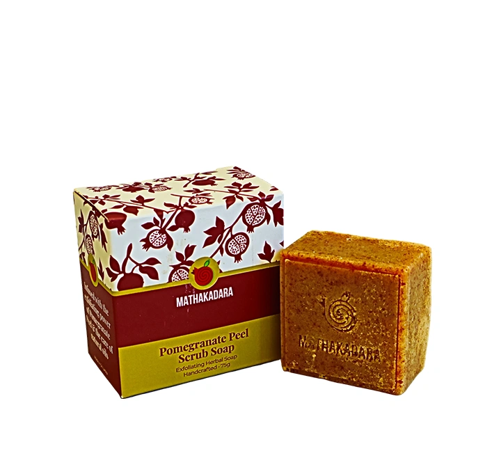 Pomegranate Peel Scrub Soap